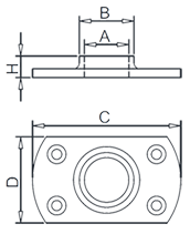 焊接直方管座標(biāo)注