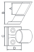 后支架標(biāo)注